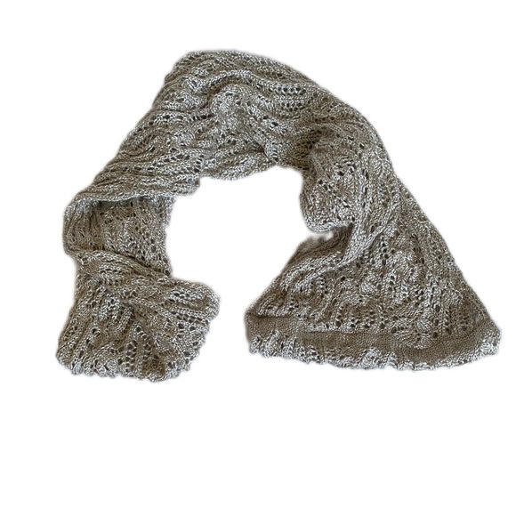 Coldwater Creek Scarf Women's  Polyester/Acrylic Blend Knit Infinity Scarf Taupe - Picture 1 of 5